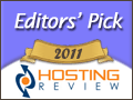 Our Hosting Provider wins Editor's Choice Award