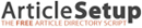 ArticleSetup Hosting