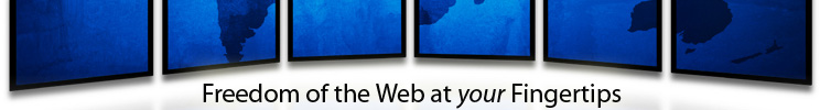Freedom of the web at your fingertips